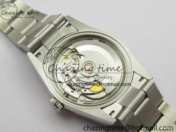 Blue 36mm Perpetual Dial Edition BP Best Bracelet 126000 Dark Oyster on SS 0412